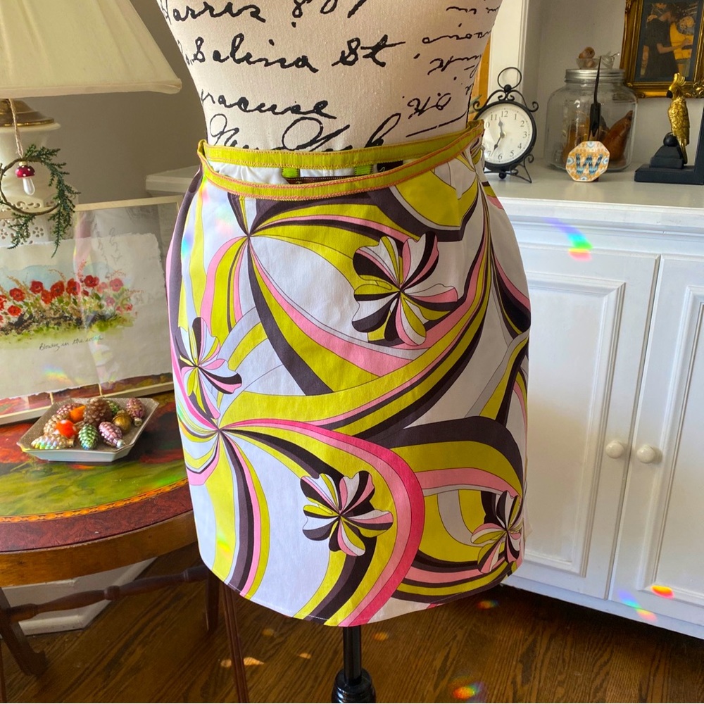 NWT TOMMY BAHAMA  ACTIVE Pink & Brown Golf Tennis Pickleball Groovin skort S 4